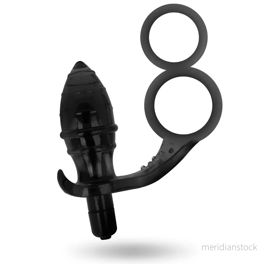 ADDICTED TOYS - ANAL PLUG WITH DOUBLE BLACK RING - Bild 3