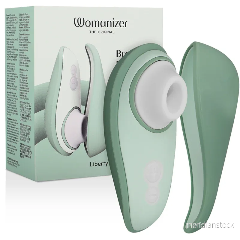 WOMANIZER - LIBERTY 2 CLITORIS STIMULATOR & SUCTION LIGHT GREEN