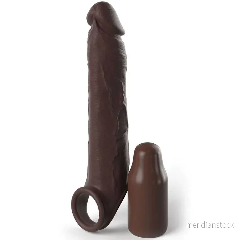 FANTASY X- TENSIONS - PIPEDREAMS EXTENSION W STRAP 17,78 CM BROWN - Bild 3