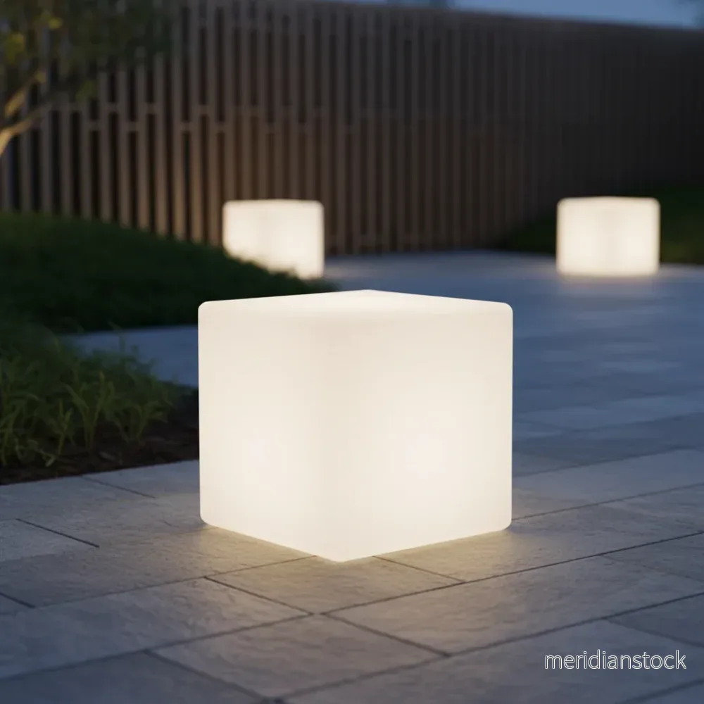 Trådlös uppladdningsbar lampa – GlowCube