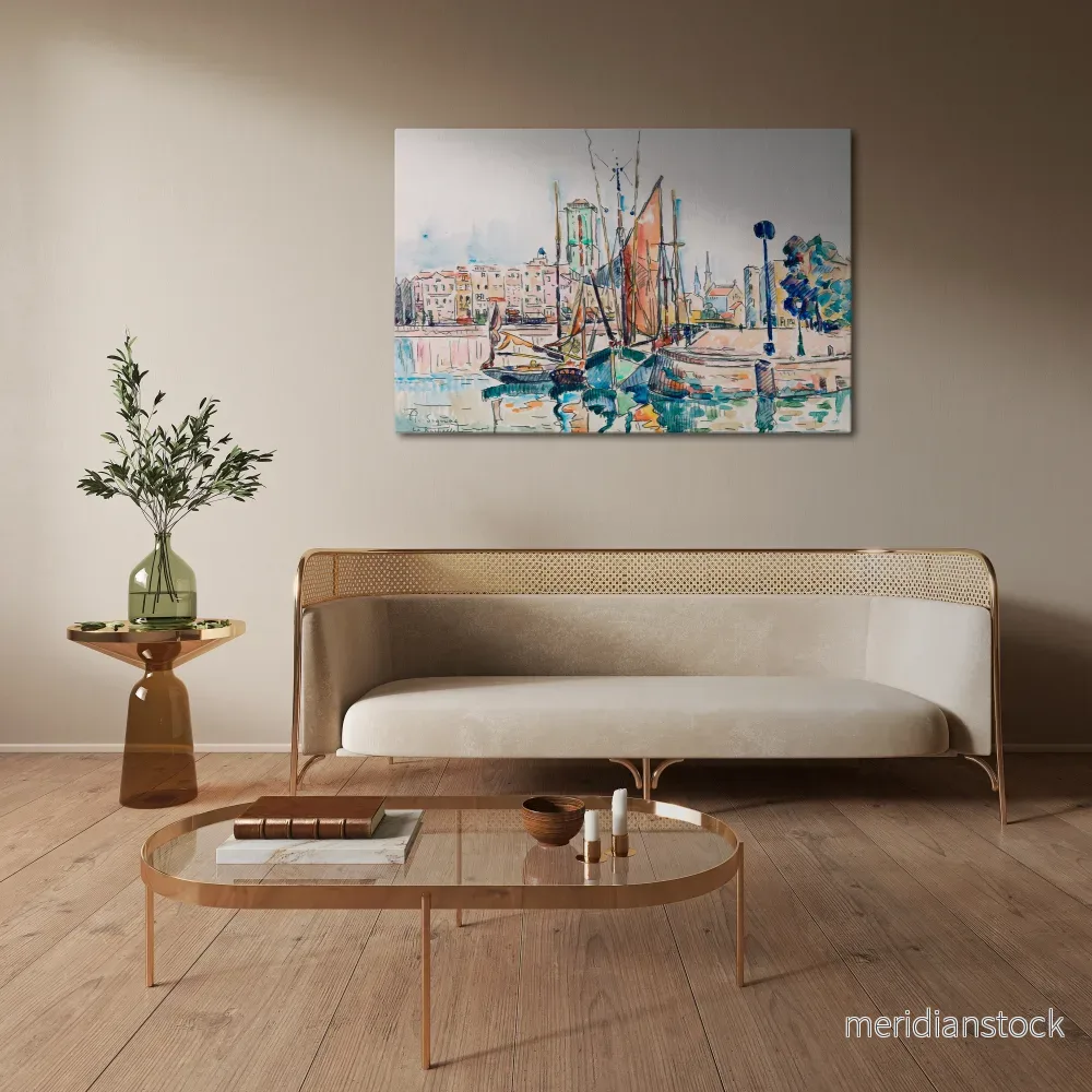 LA ROCHELLE Horizontal Canvas Print
