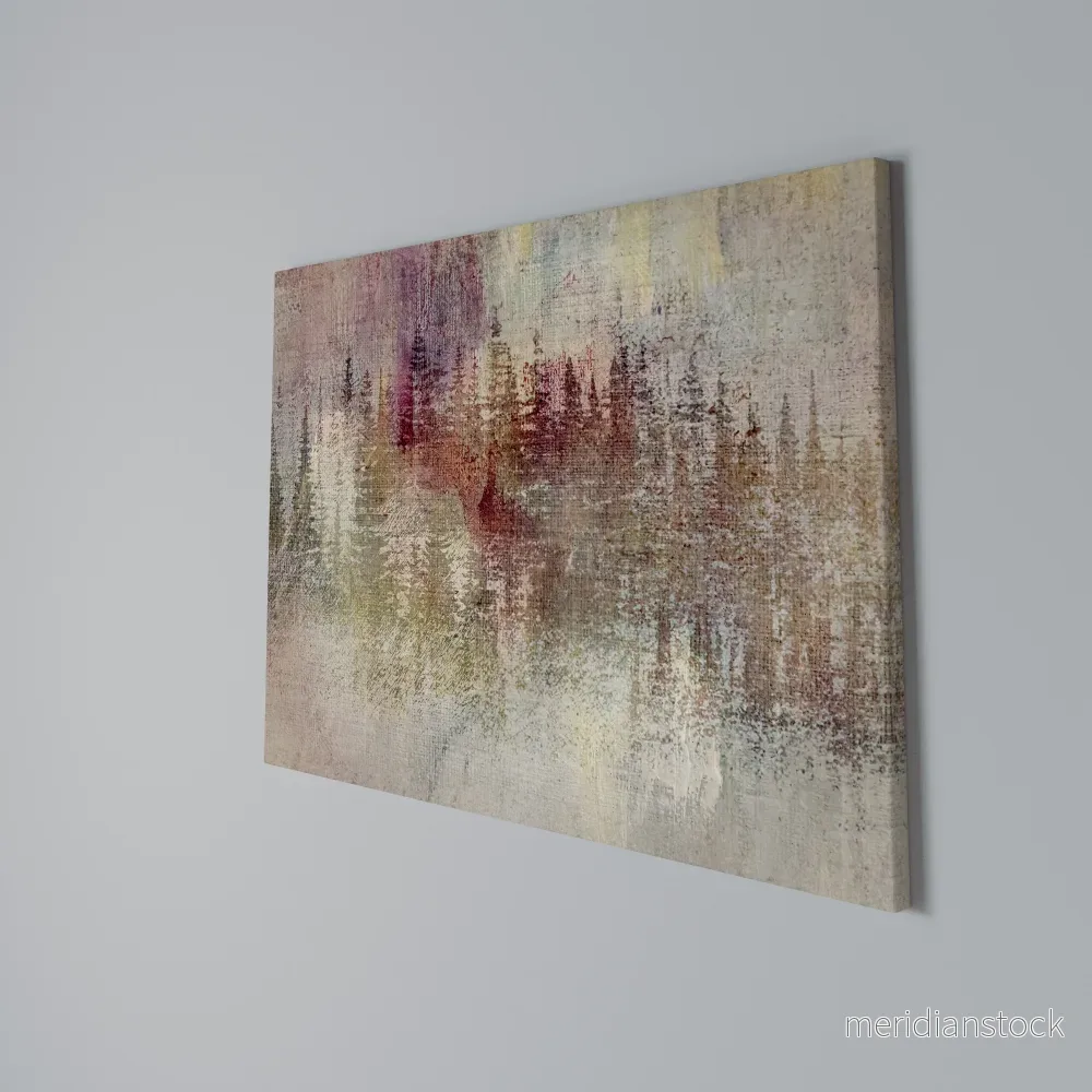 VEILED SUMMIT Horizontal Canvas Print - Bild 3