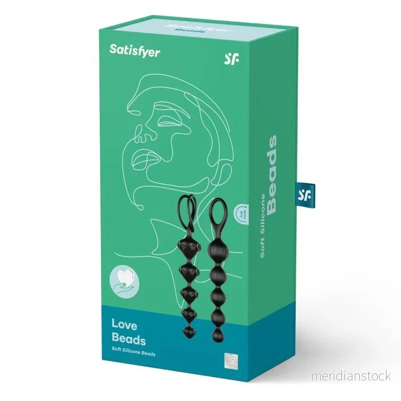 SATISFYER - LOVE BEADS BLACK