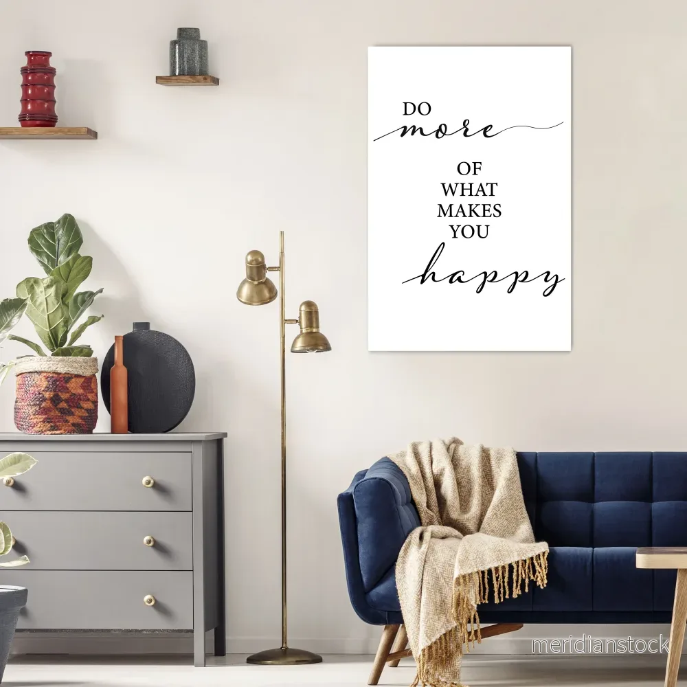 PURSUIT OF JOY Vertical Canvas Print - Bild 2