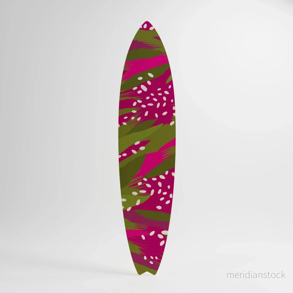 ENCHANTED TIGER Dekorativ Surfbräda ENCHANTED TIGER Dekorativ Surfbräda