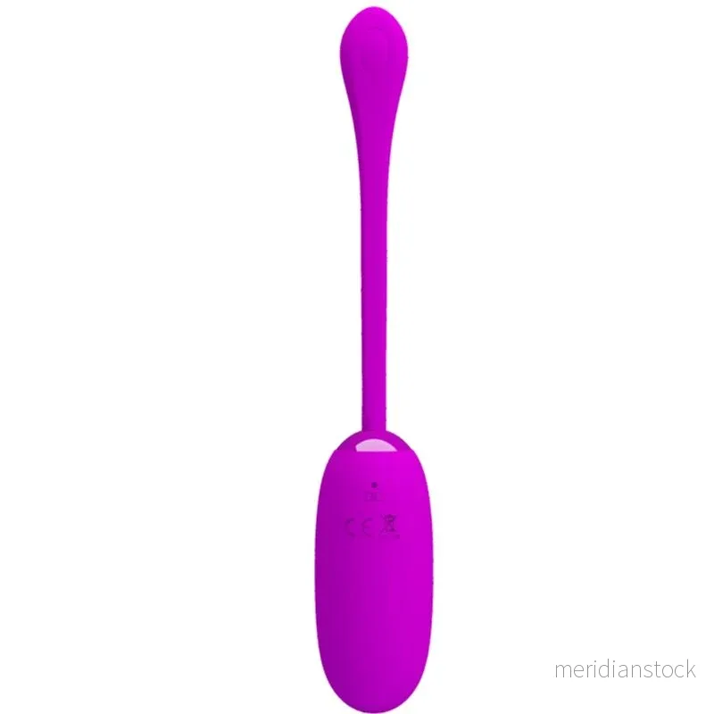 PRETTY LOVE - JULIUS WATERPROOF-RECHARGEABLE VIBRATING EGG PURPLE - Bild 2