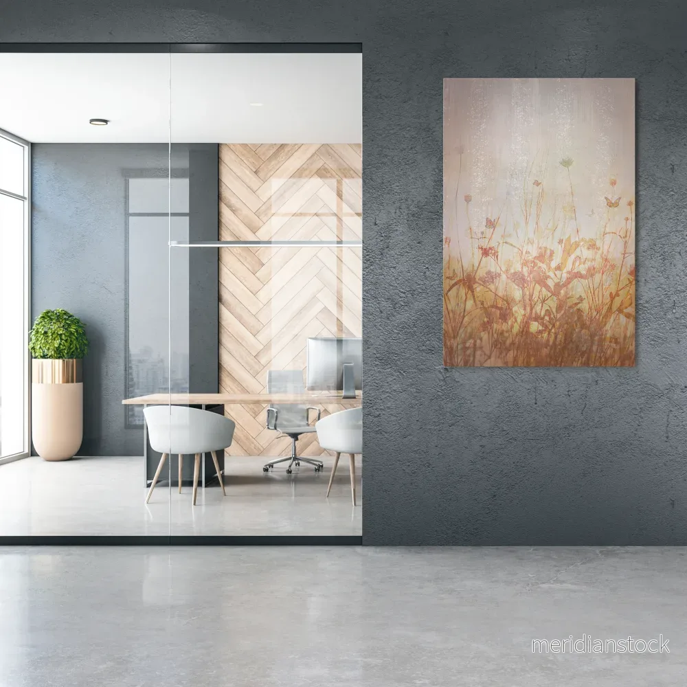 MEADOW BUTTERFLIES Vertical Canvas Print - Bild 2