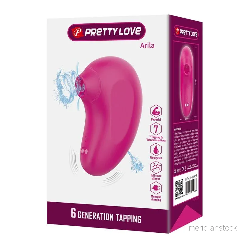 PRETTY LOVE - ARILA RECHARGEABLE CLITORAL SUCTION STIMULATOR WITH VIBRATION PINK - Bild 3