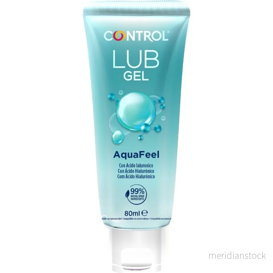 CONTROL - AQUAFEEL LUBRICANT WITH HYALURONIC ACID 80 ML