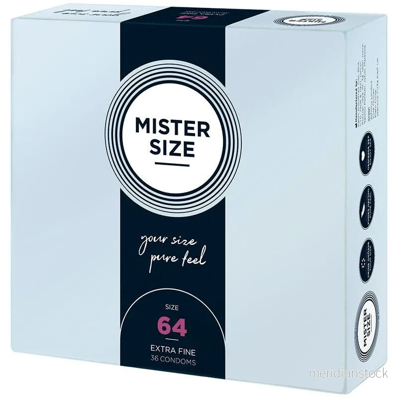 MISTER SIZE - CONDOMS SIZE XXL 64 MM (36 UNITS) - Bild 3