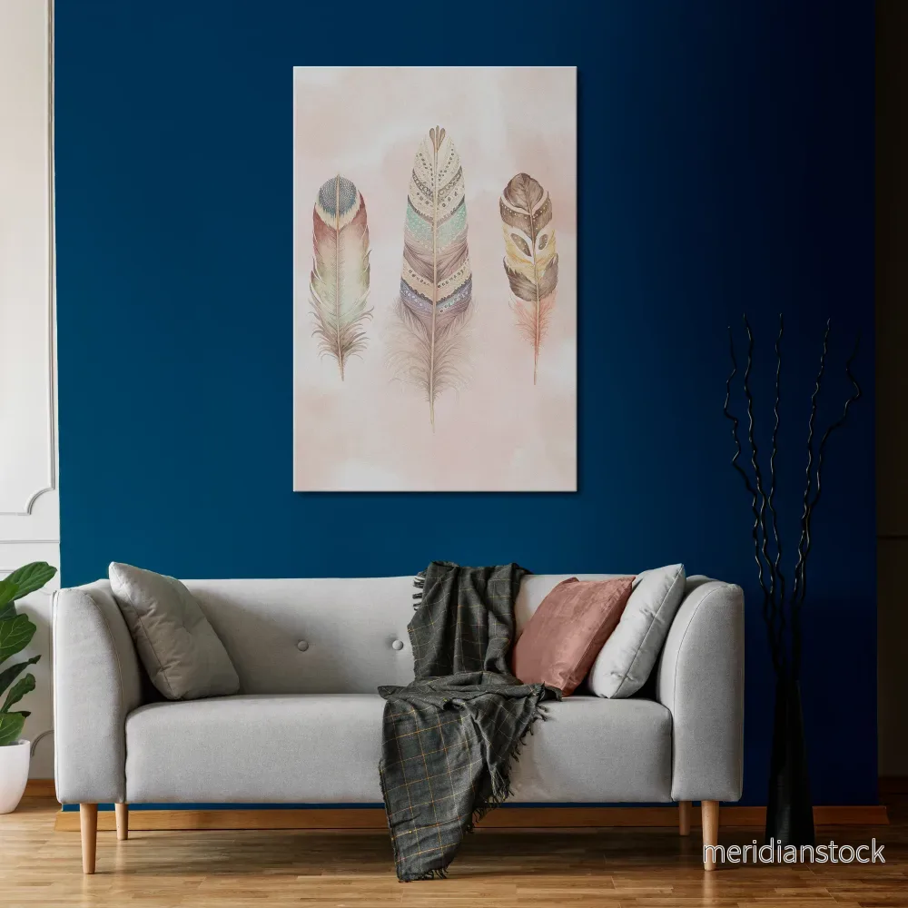 THE DELIQUESCE Vertical Canvas Print