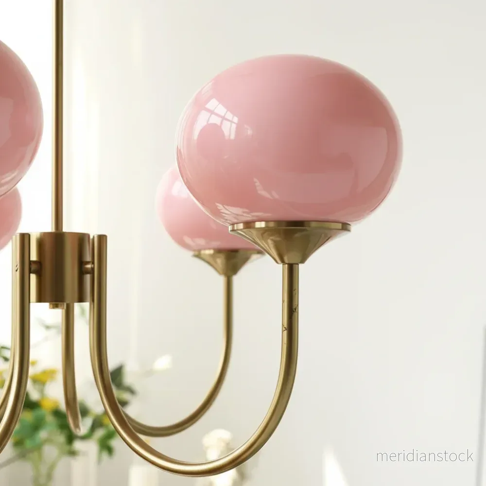 Taklampa i guldmetall - Luminrosa - Bild 3