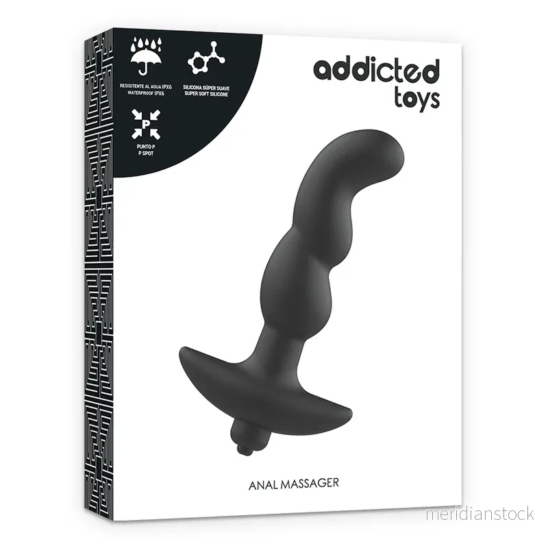 ADDICTED TOYS - ANAL MASSAGER WITH BLACK VIBRATION MODEL 2 - Bild 2