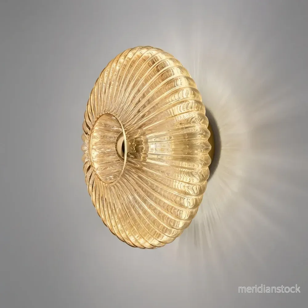Modern minimalistisk vägglampa - Aurafold - Bild 2