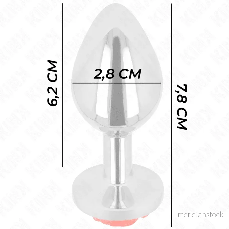 KINK - PLUG ANAL ROSE RED SIZE S - Bild 3