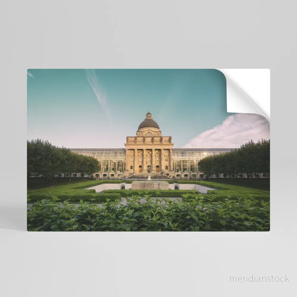 TRANQUIL PALACE VIEW Självhäftande Horisontell Poster TRANQUIL PALACE VIEW Självhäftande Horisontell Poster