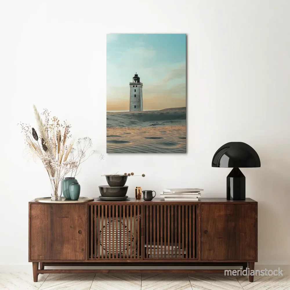 LIGHTHOUSE IN LIMBO Vertical Canvas Print - Bild 2
