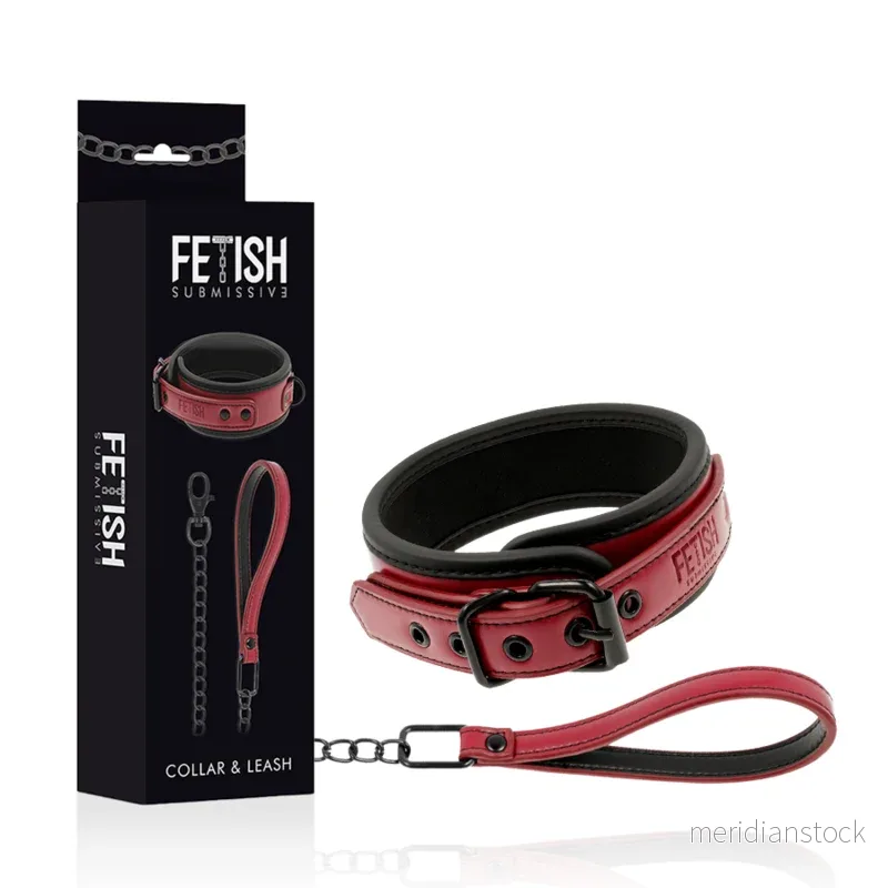 FETISH SUBMISSIVE DARK ROOM - NEOPRENE LINING CHAIN NECKLACE - Bild 2