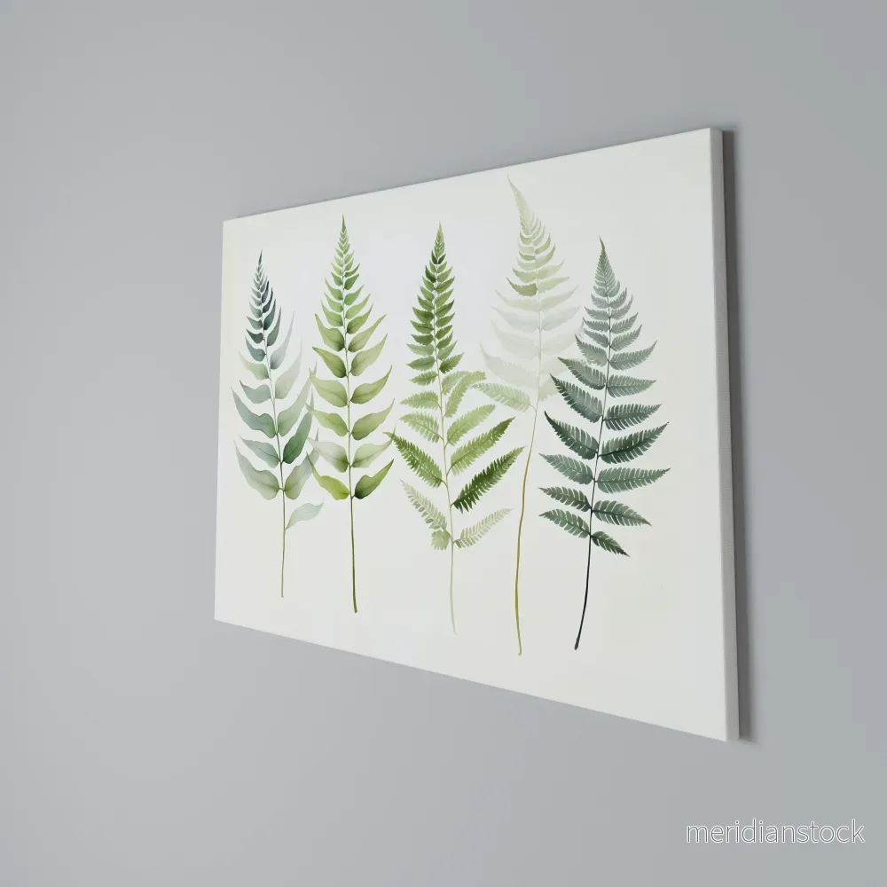 FERN MAJESTY Horizontal Canvas Print - Bild 3