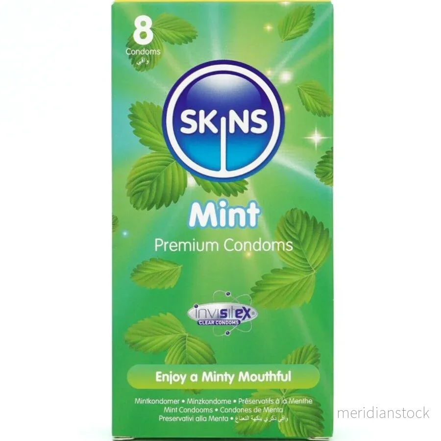 SKINS - MINT PREMIUM CONDOMS PACK 8