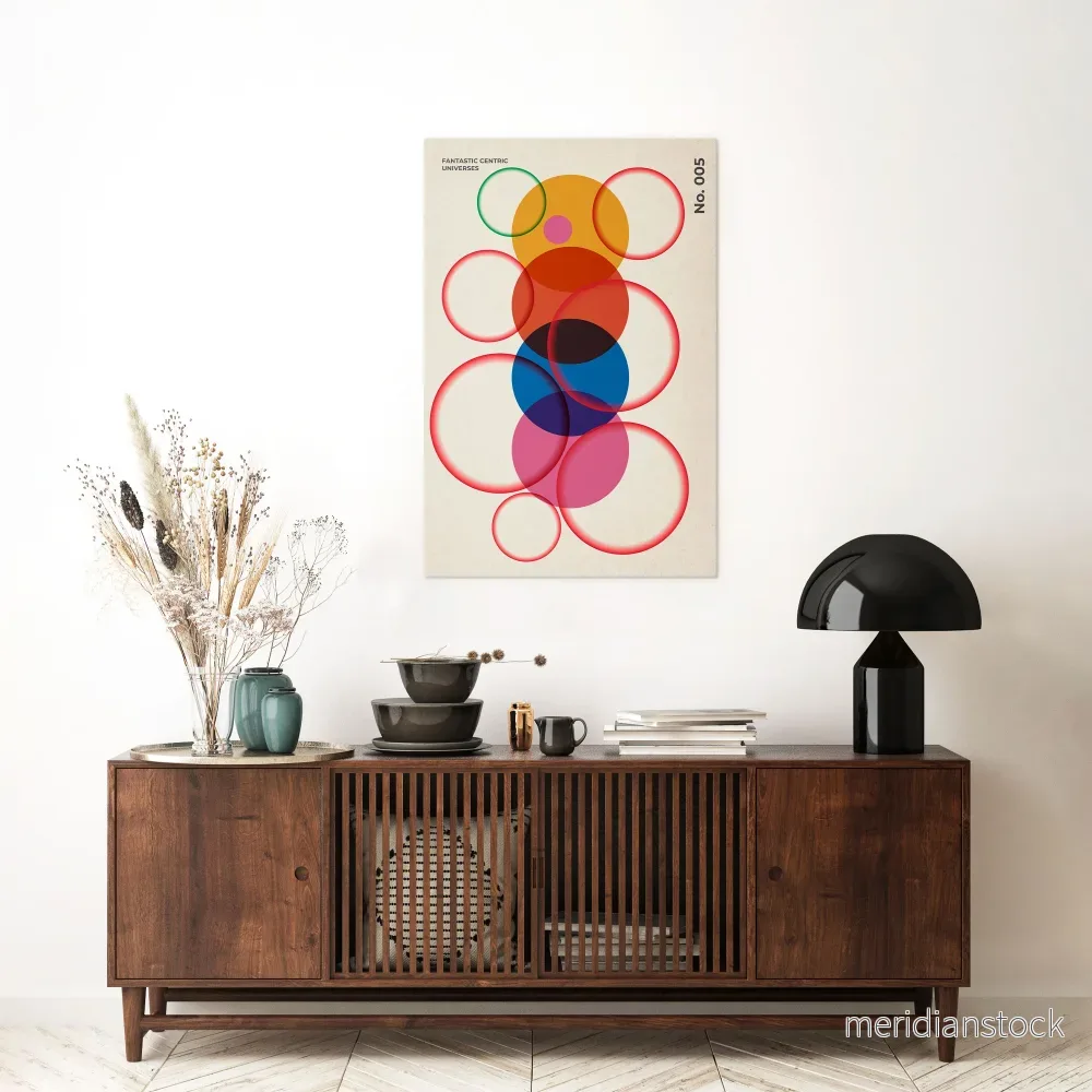 FANTASTIC UNIVERSES Vertical Canvas Print FANTASTIC UNIVERSES Vertical Canvas Print