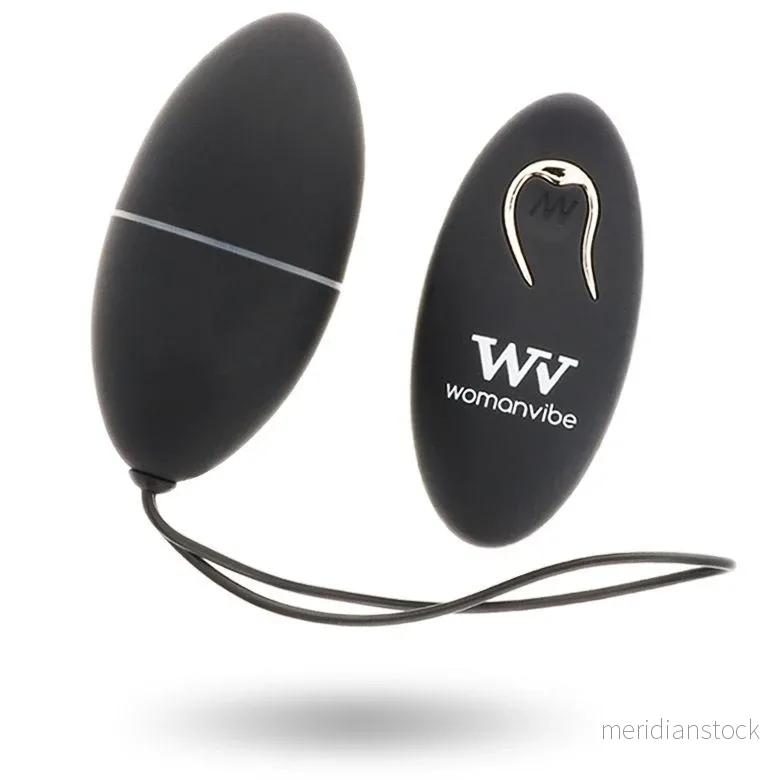 WOMANVIBE - ALSAN EGG REMOTE CONTROL BLACK SILICONE BLACK - Bild 3