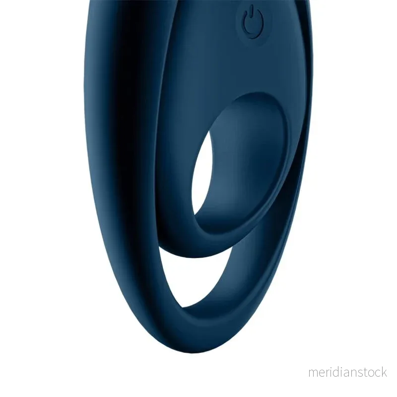 SATISFYER - GLORIOUS DUO RING VIBRATOR BLUE - Bild 2