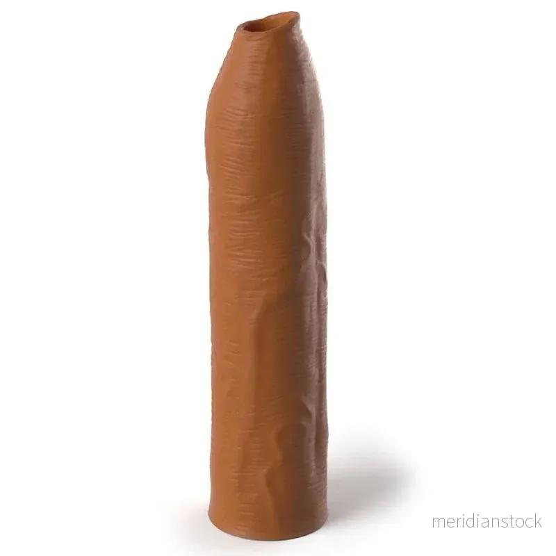FANTASY X- TENSIONS - PIPEDREAMS EXTENSION SLEEVE UNCUT 17,78 CM CARAMEL - Bild 3