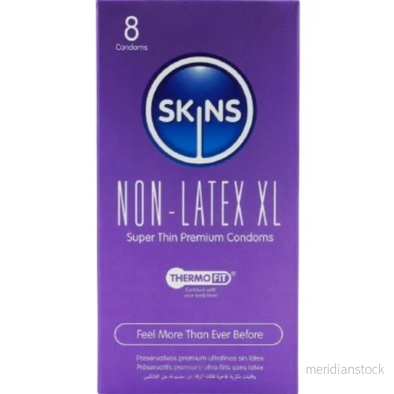 SKINS - LATEX-FREE CONDOMS XL PACK OF 4
