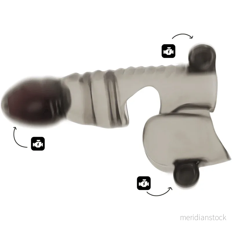 OHMAMA - PENIS AND TESTICLE SHEATH 3 MOTORS - Bild 2