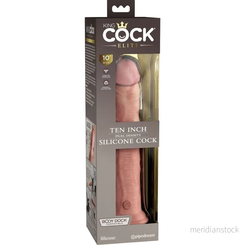 KING COCK - ELITE REALISTIC SILICONE DILDO 25.4 CM - Bild 3