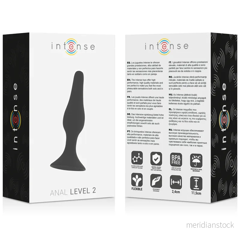 INTENSE - ANAL LEVEL 2 11.5CM BLACK - Bild 3