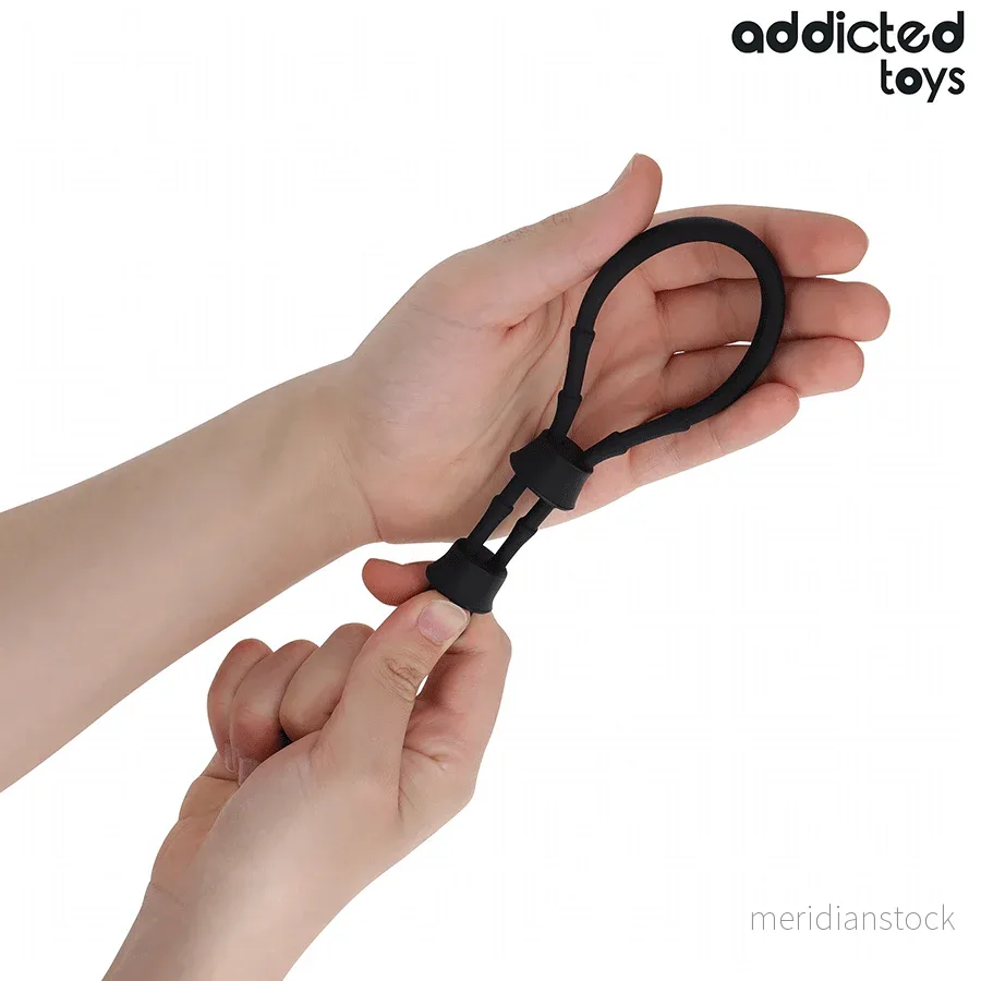 ADDICTED TOYS - ADJUSTABLE SILICONE ROPE FOR THE PENIS - Bild 2
