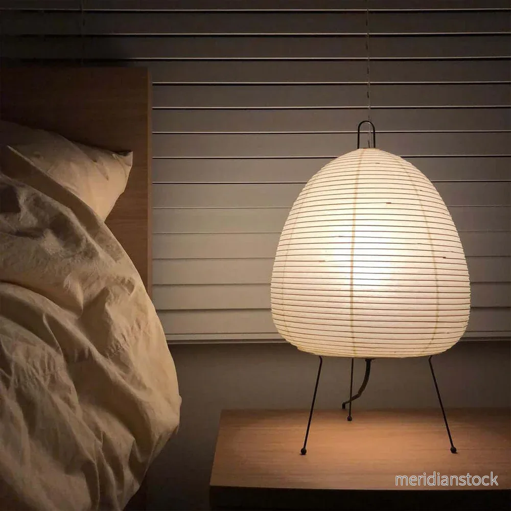 Japansk pappersbordslampa - Yumi - Bild 3