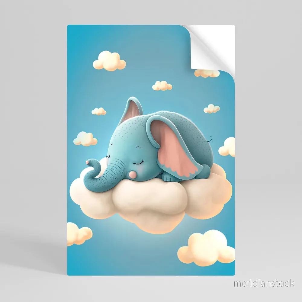 ELEPHANT DREAMS Självhäftande Vertikal Poster - Bild 3