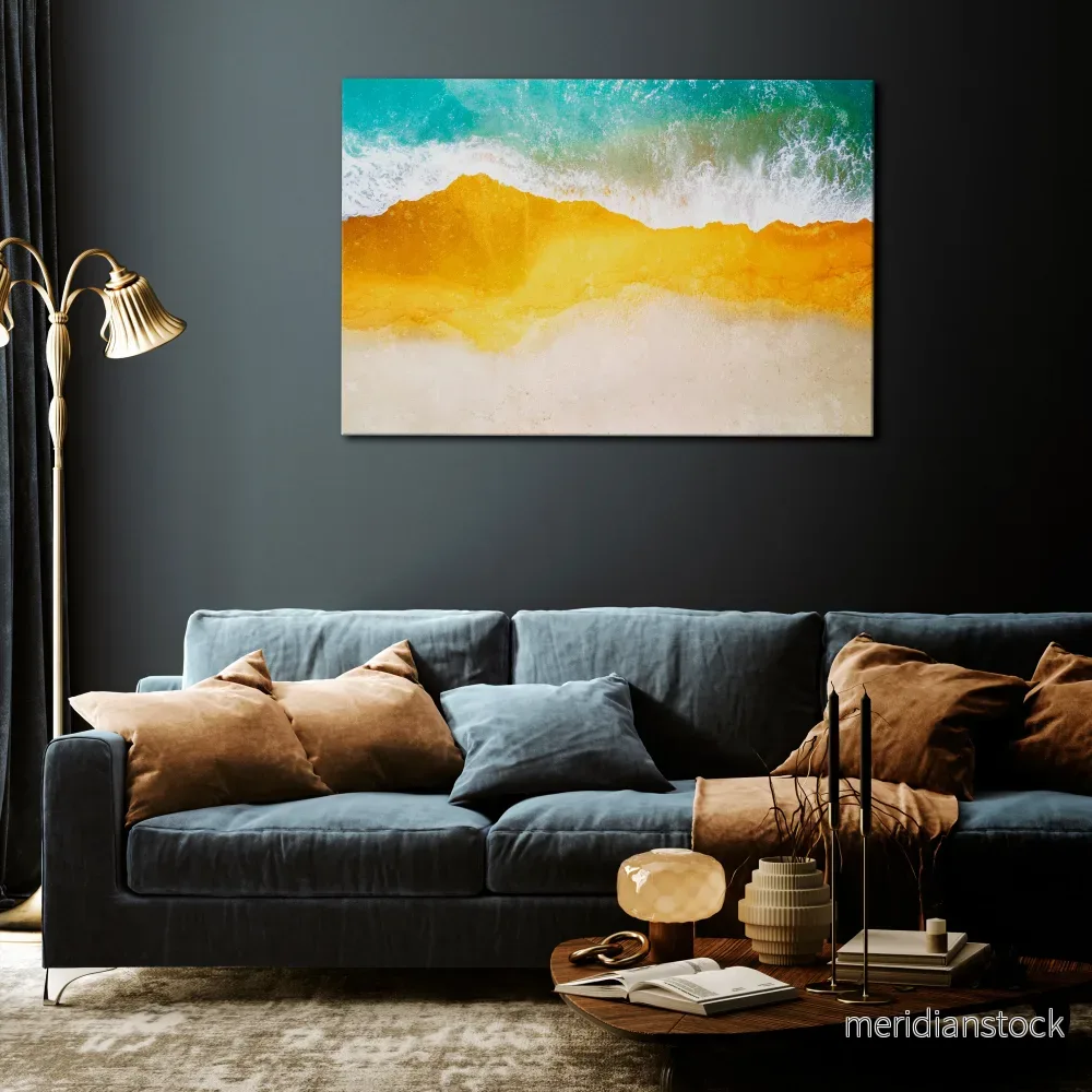 TRILOGY OF TIDES Horizontal Canvas Print - Bild 2