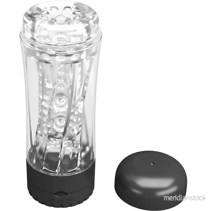 PRETTY LOVE - TAMARA MALE MASTURBATOR MULTI-SPEED VIBRATOR BLACK - Bild 2