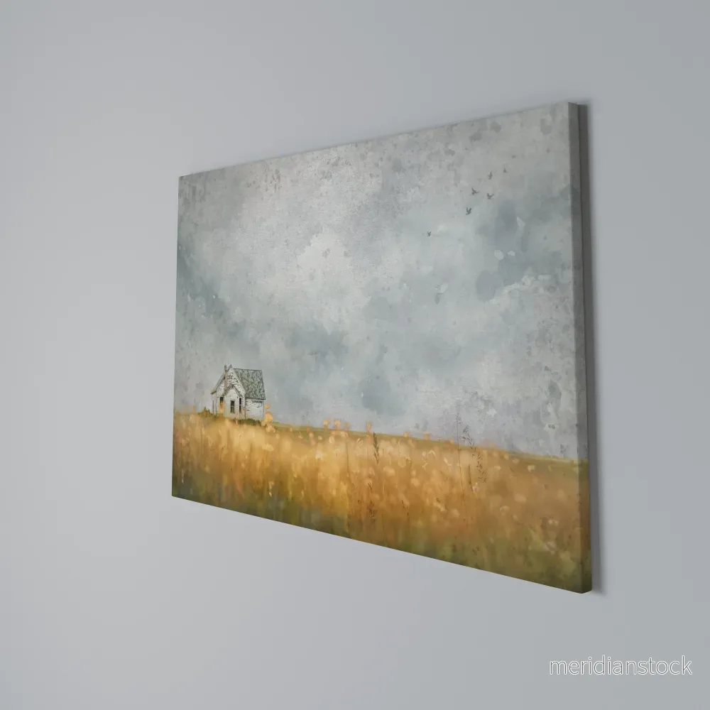 FIELDS OF FADING LIGHT Horizontal Canvas Print - Bild 3