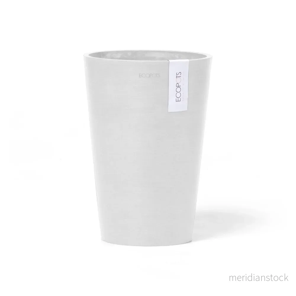 Kruka Pisa 14cm vit - Bild 2
