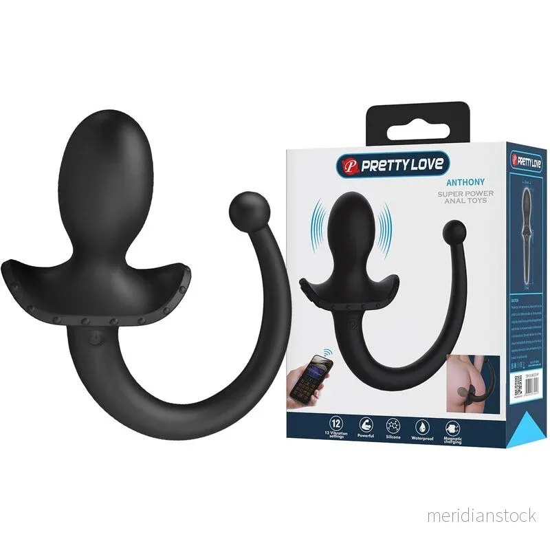 PRETTY LOVE - ANTHONY APP CONTROL ANAL AND PERINEUM VIBRATOR BLACK - Bild 2
