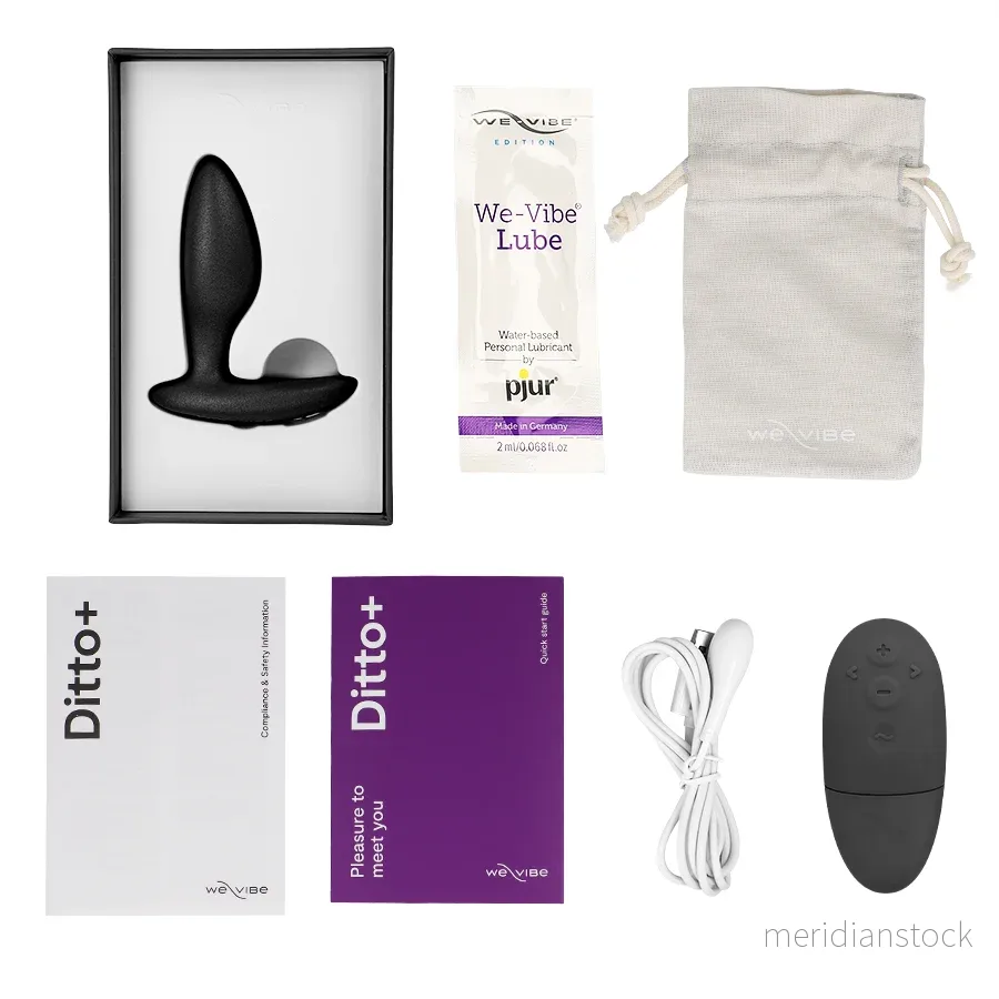 WE-VIBE - VECTOR+ BLACK PROSTATE MASSAGER - Bild 2
