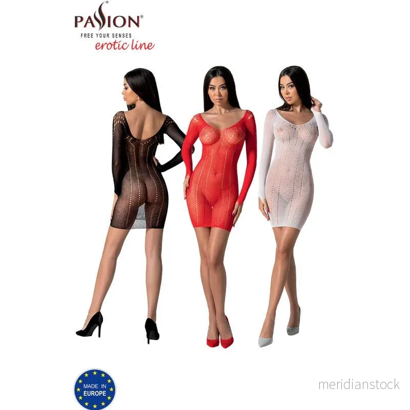 PASSION - BS101 BODYSTOCKING BLACK ONE SIZE - Bild 3