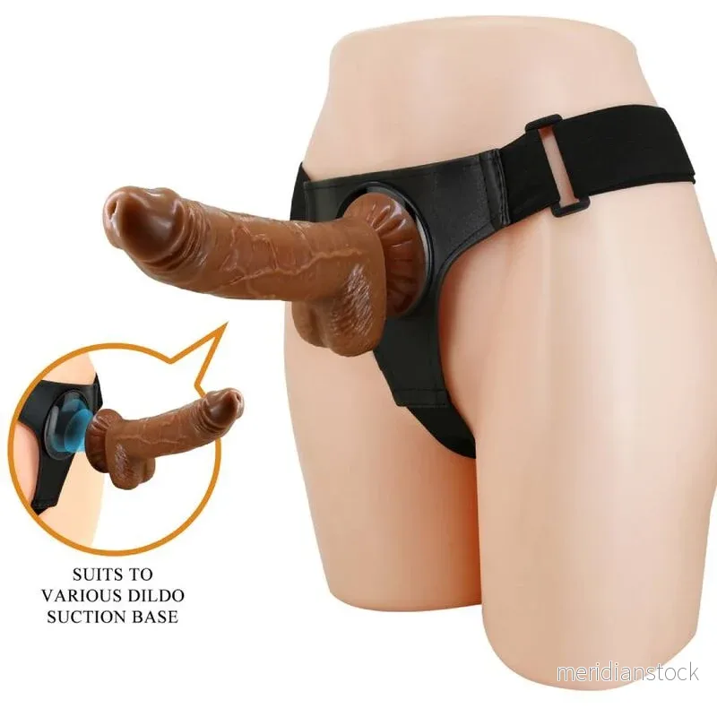 PRETTY LOVE - HARNESS BRIEFS UNIVERSAL HARNESS WITH DILDO MICHEAL 20 CM BLACK - Bild 2