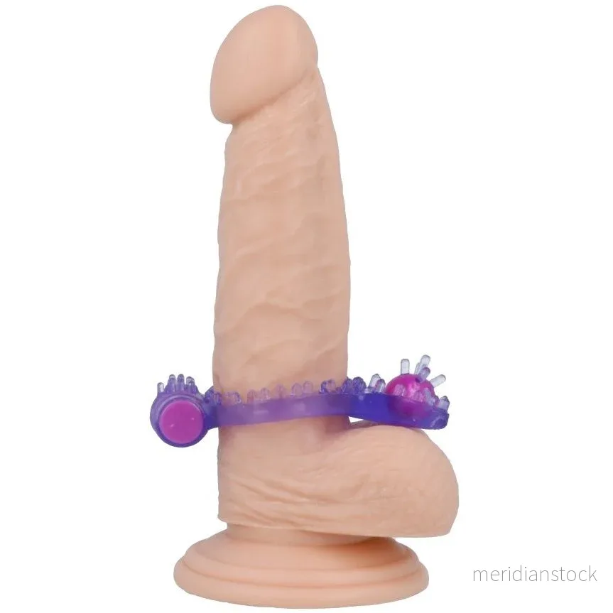 CASUAL LOVE - RING VIBRATING DOUBLE PLEASURE PURPLE - Bild 3