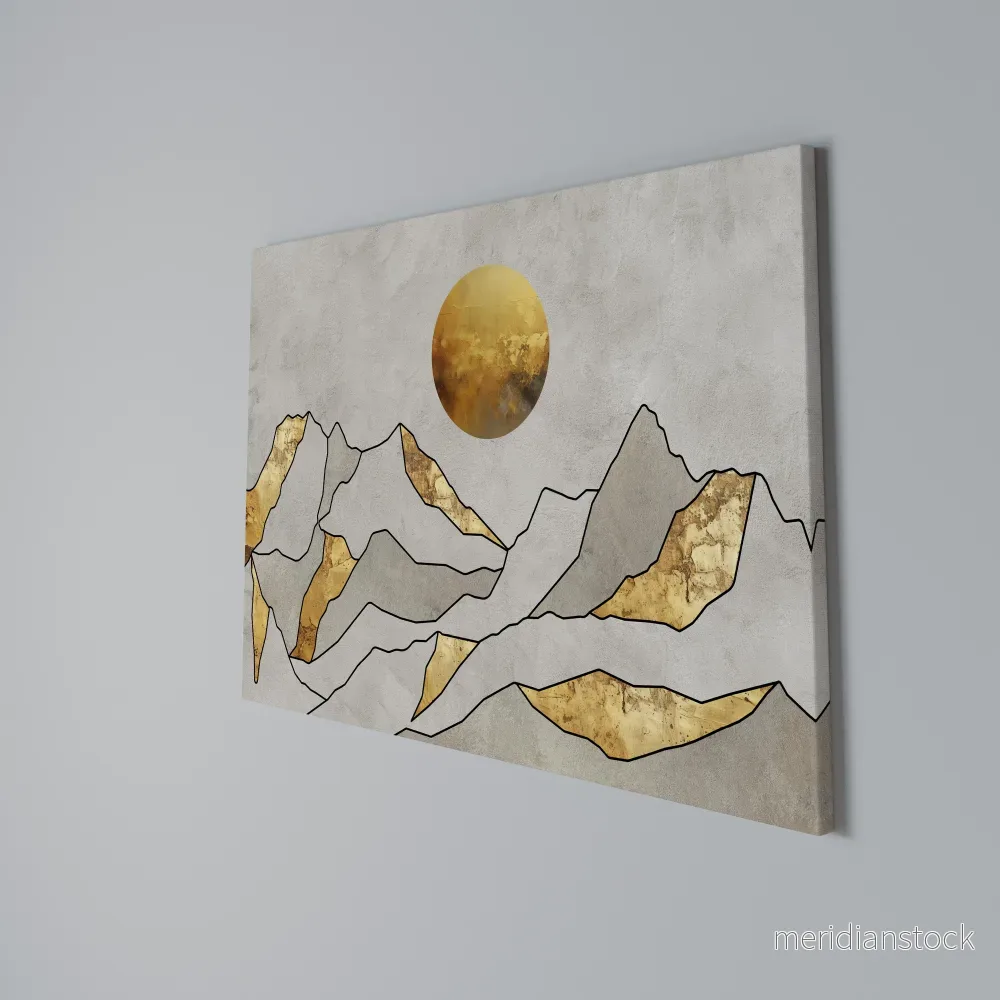 SUNNY BLAZE Horizontal Canvas Print - Bild 3