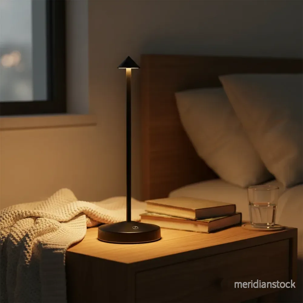 Bärbar LED-bordslampa – GlowArrow Bärbar LED-bordslampa – GlowArrow