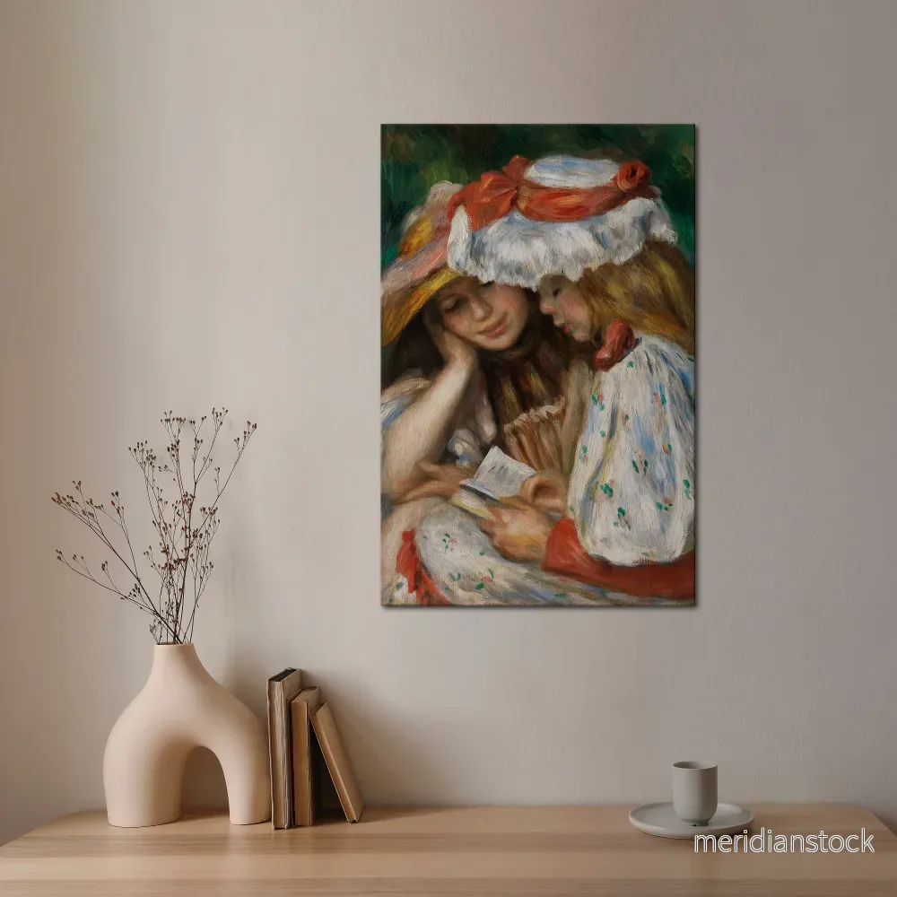 MUSE OF YOUTHFUL DREAMS Vertical Canvas Print - Bild 2