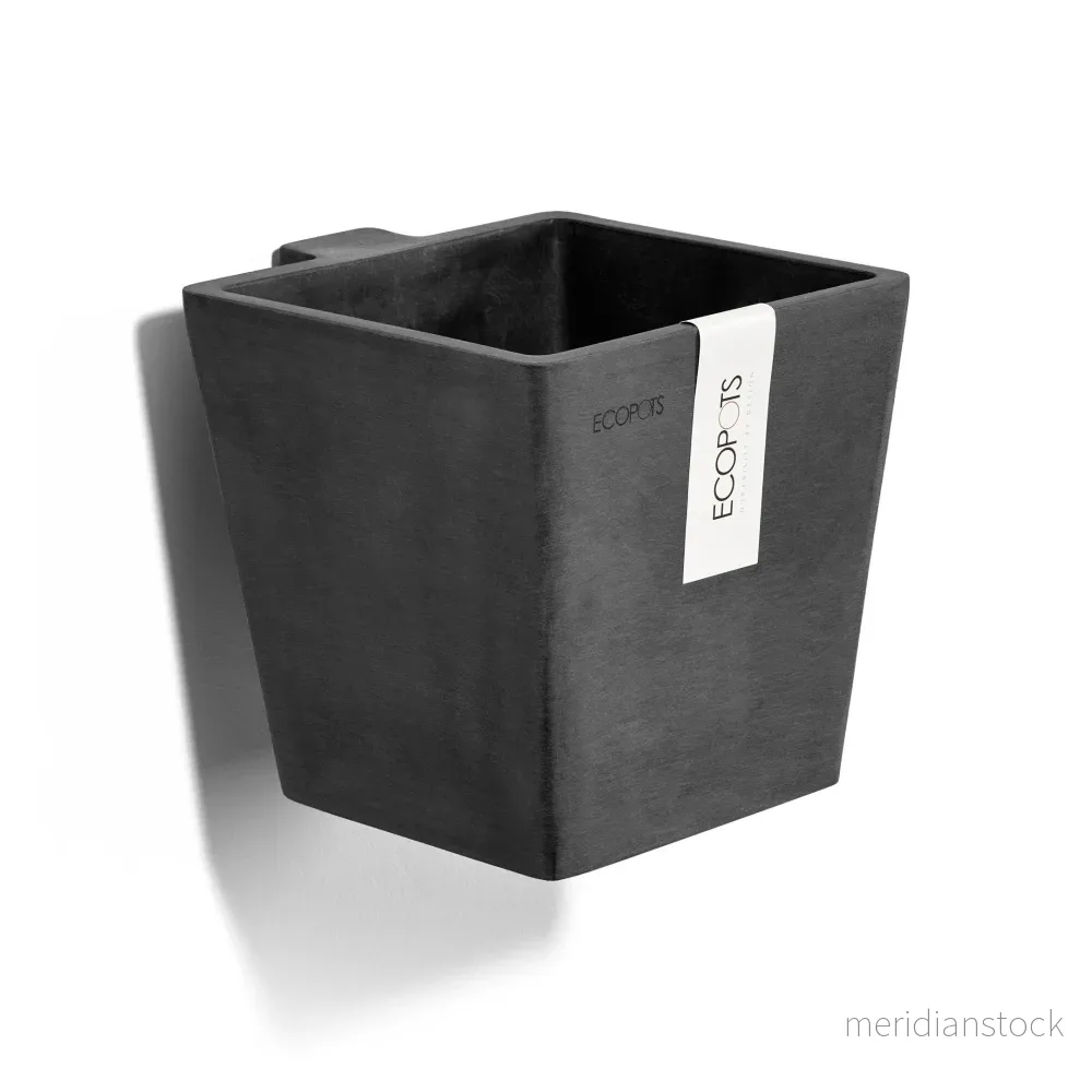 Kruka Manhattan vägg 15cm mörkgrå - Bild 2