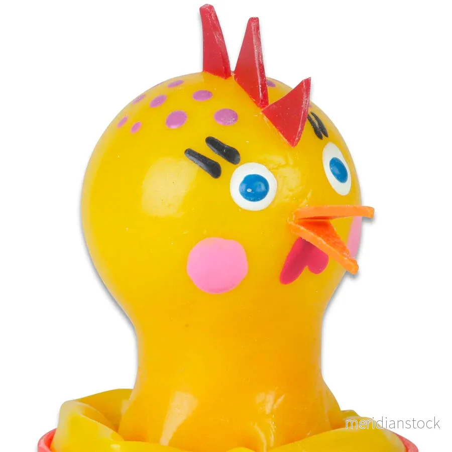 CONDOMERIE - HANDPAINTED NOVELTY CONDOMS CHICKEN GLUED