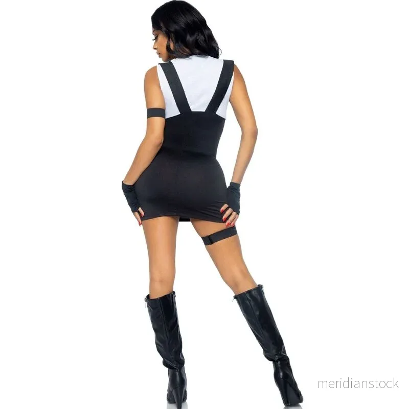 LEG AVENUE - COSTUME SEXY SWAT OFFICIAL BLACK S/M - Bild 3